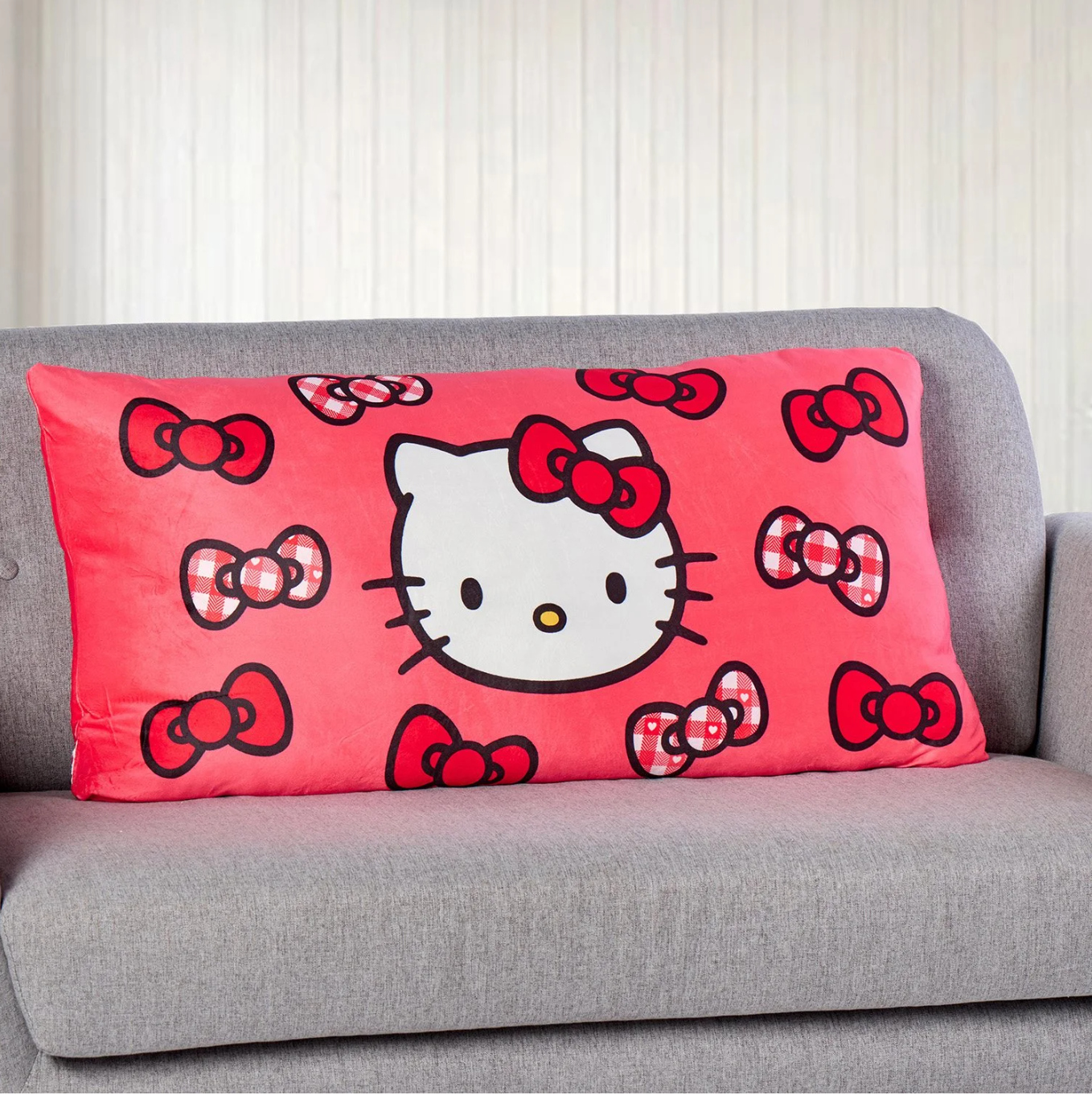 Officially Licensed Character Kids Body Pillow with Removeable Shell, 18" x 36" - Bellso